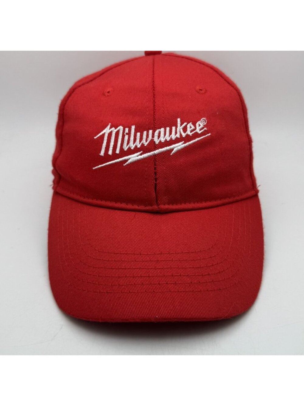 Milwaukee Tools Red Adjustable Baseball Cap Hat Wild Brand Workwear